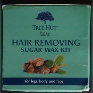 Tree Hut bare Hair Removing Sugar Wax Kit for Legs Body & Face, WAX ONLY{HB0011}